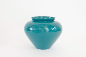 Teal Haeger Vase