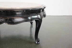 Marble & Lacquer Coffee Table