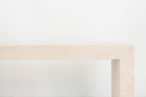 Mod Travertine Console
