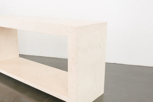 Mod Travertine Console
