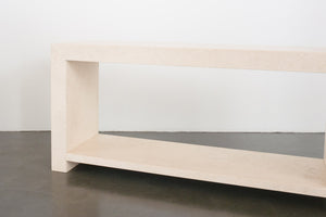 Mod Travertine Console