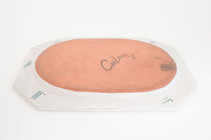 80s Pottery Tray