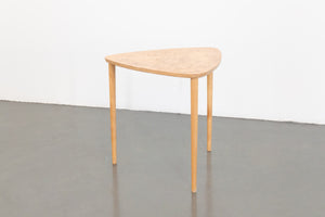 MC Burl Side Table
