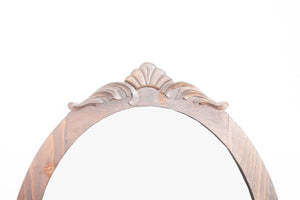 Antique Mahogany Mirror