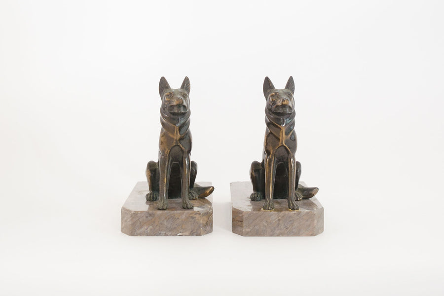 German Shepherd Bookends