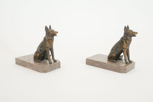 German Shepherd Bookends