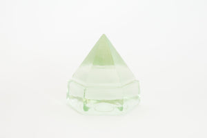 Faceted Glass Object
