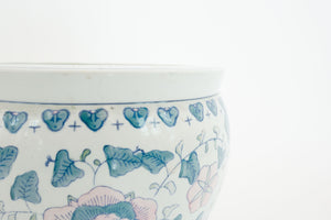 Hand Painted Koi Planter