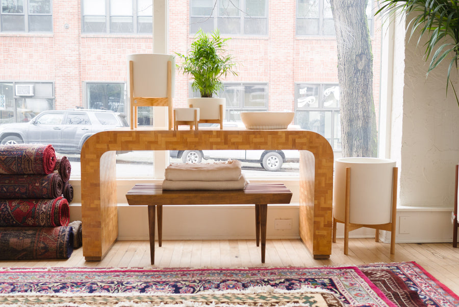 Small Slat Bench