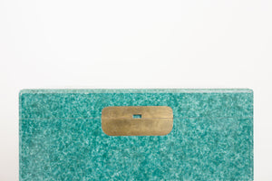 Campaign Trunk Side Table