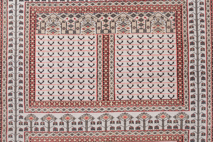 5x8 Peshawar Bokhara Rug | KABIR