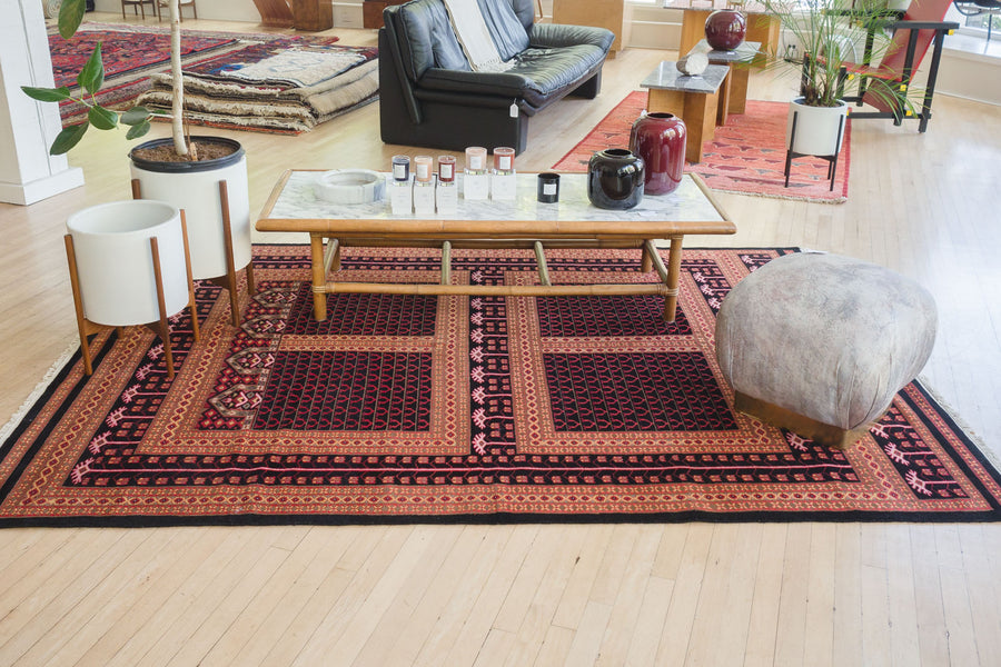 6x9 Peshawar Bokhara Rug | KAYID
