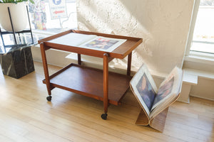 Mid Century Bar Cart
