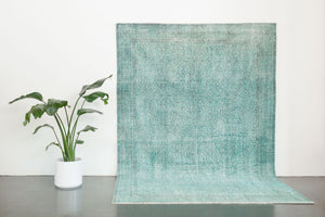 7x10 Turkish Overdyed Rug | CEMIL