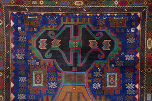 4x6.5 Afghan Teimani Rug | FARIBOZ