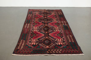 3.5x6.5 Afghan Teimani Rug | JAHAN