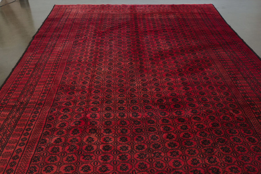7.5x11 Afghan Baluch Rug | ALMAS