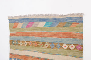 3x5 Turkish Kashkuli Kilim Rug | ASIM