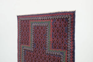 3x4.5 Afghan Baluch Rug | MIRWAIS