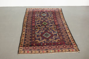 3.5x6.5 Afghan Teimani Rug | ARMAN