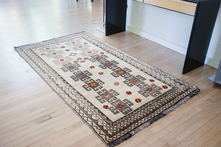 4x7 Persian Gabbeh Rug | DAVAR