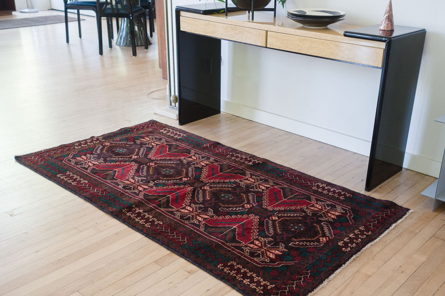 3.5x6.5 Afghan Teimani Rug | JAHAN