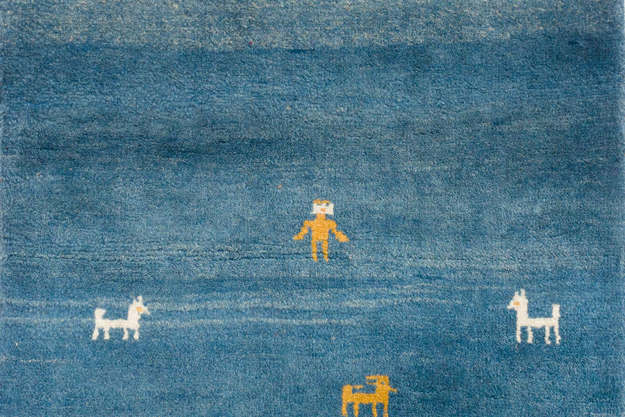 3x4.5 Persian Gabbeh Rug | HURDAD