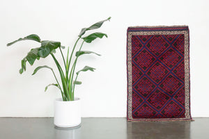 3x4.5 Afghan Baluch Rug | MAYHAR