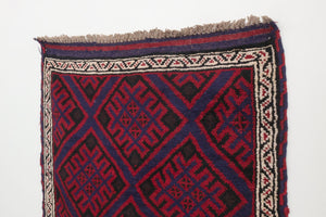 3x4.5 Afghan Baluch Rug | MAYHAR