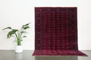 7x9.5 Afghan Rizbaft Rug | KHODADAD