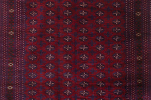 7x9.5 Afghan Rizbaft Rug | KHODADAD