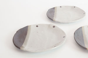 Set of 4 Glazed Plates