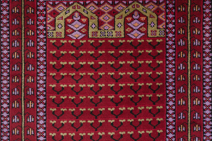 3x12 Peshwar Bokhara Rug | HAANI