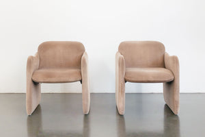 Minimalist Velvet Chairs