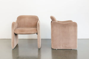 Minimalist Velvet Chairs