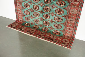 6x8 Persian Turoman Rug | QAJAR