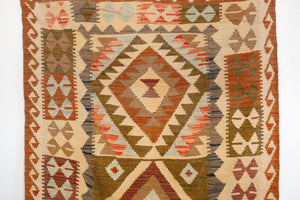 3.5x7 Turkish Kilim Rug | AYDIN