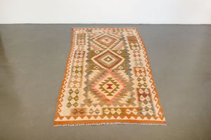 3.5x7 Turkish Kilim Rug | AYDIN