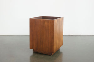 Wood Cube Planter