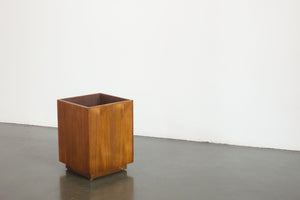 Wood Cube Planter