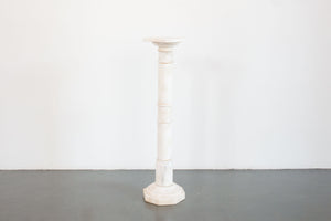 White Stone Pedestal