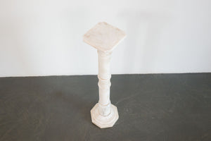 White Stone Pedestal