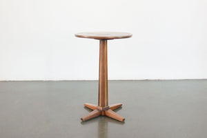 Deco Pedestal Side Table