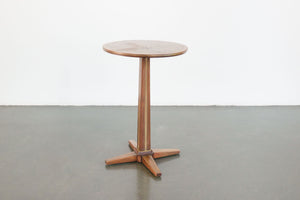 Deco Pedestal Side Table