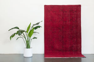 5x8 Turkish Overdyed Rug | OKANER