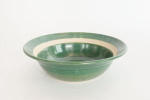 Green Pottery Bowl