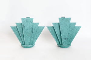 Deco Sconce Pair