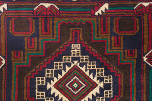 3x7 Afghan Rizbaft Rug | SARVENAZ