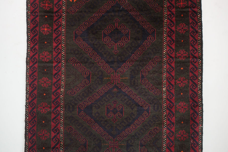 4x6 Afghan Rizbaft Rug | AZADAH