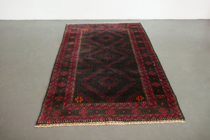 4x6 Afghan Rizbaft Rug | AZADAH